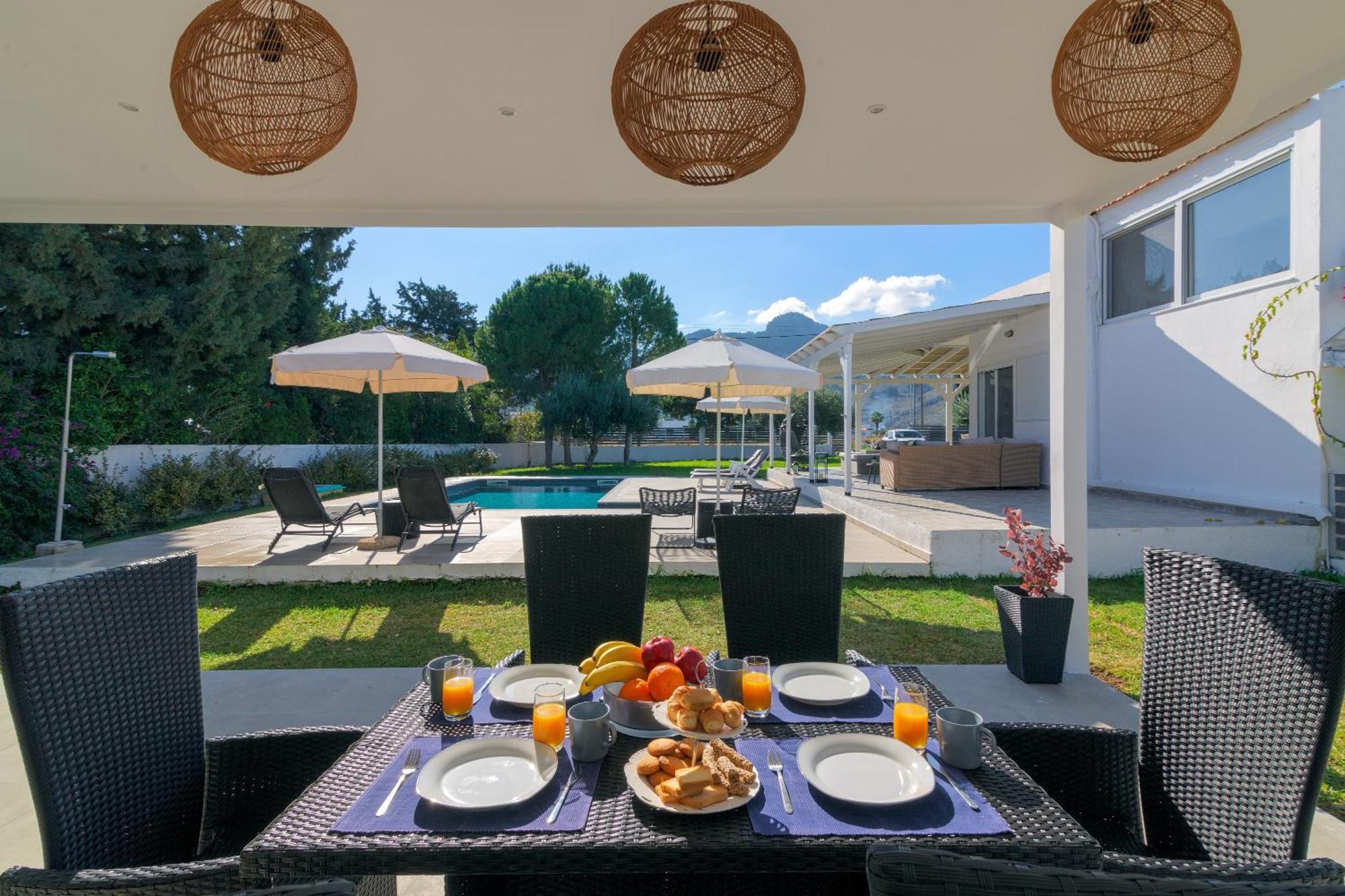 Casa Bianca Villa 科林比亚 外观 照片