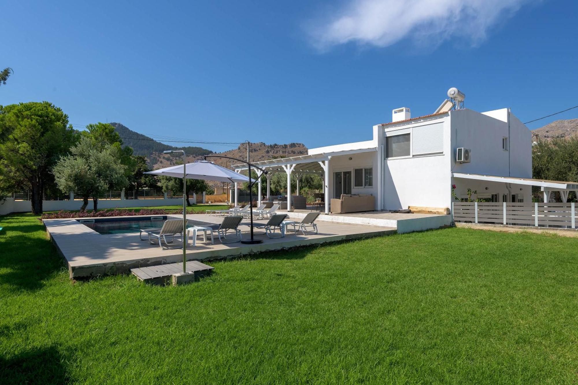 Casa Bianca Villa 科林比亚 外观 照片
