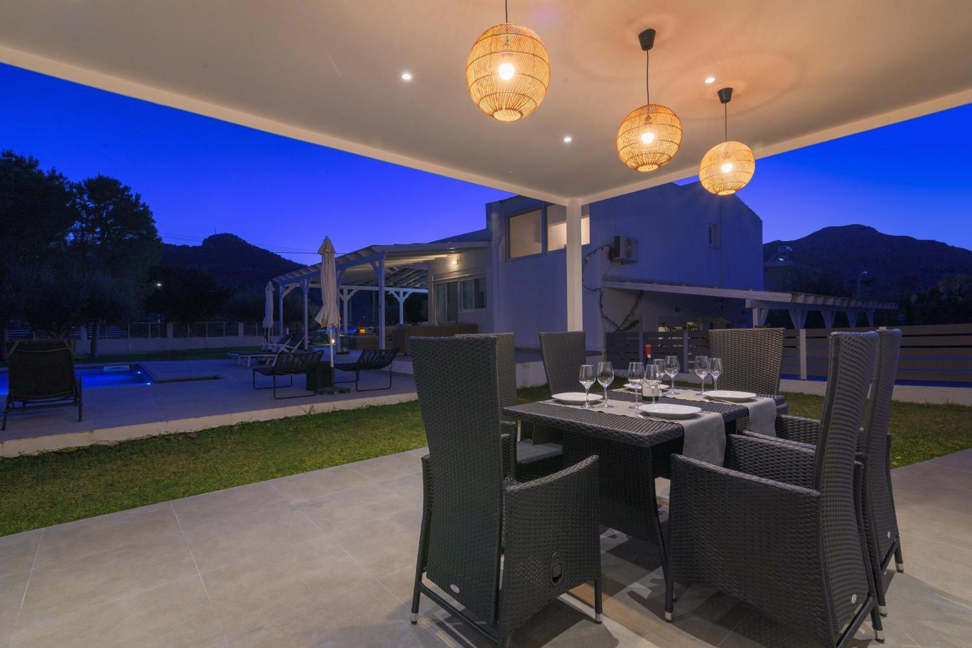 Casa Bianca Villa 科林比亚 外观 照片